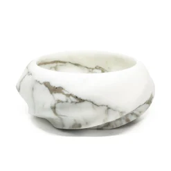 Tango Arabescato Marble Vide Poche by Jacopo Simonetti