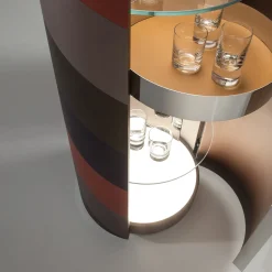 Tango Round Storage Unit by Bartoli Design