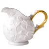 TAORMINA CREAMER - WHITE AND GOLD
