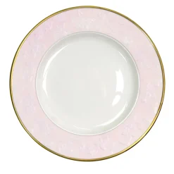TAORMINA DINNER PLATE - PINK AND GOLD