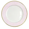 TAORMINA LAY PLATE - PINK AND GOLD