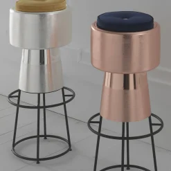 Tappo Silver Bar Stool by NOOII