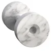 Tara Monolithic Marble Candleholder And Fitness Handlebar