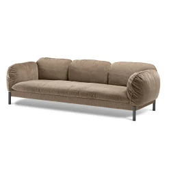 Tarantino Brown 3-Seater Sofa