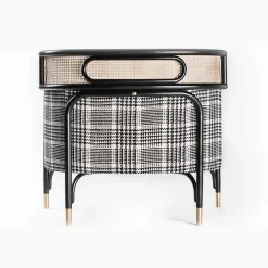 Targa Lounge Chair in Tartan by GamFratesi
