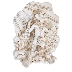 Tarocchi Tricky Il Matto Ceramic Low Relief