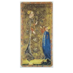 Tarot Card The Queen of Coins Set of 2