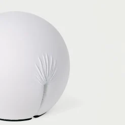 Tatino White Technical Fabric Pouf by Denis Santachiara