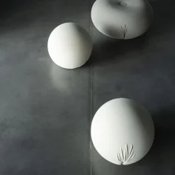 Tatino White Technical Fabric Pouf by Denis Santachiara