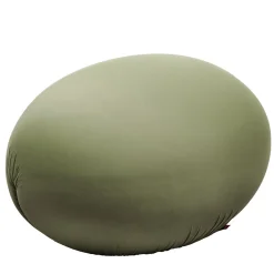 Tato Green Technical Fabric Pouf by Denis Santachiara