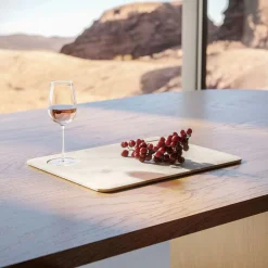 Tavoletta White Carrara Place Board by Studioformart