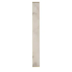 Tech Long Satin Brass & Alabaster Wall Lamp