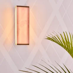 Tech Short in Pink Onyx and Satin Brass