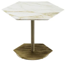 Ted White Marble Side Table