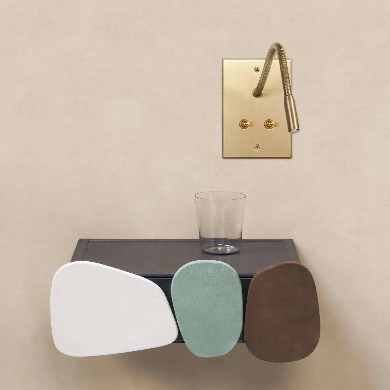 Tellaro Wall Mount Shelf with Drawer