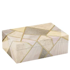 Tellux CS2 Riviera Beige Wood Jewelry Box