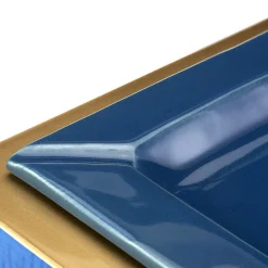 Tellux Mediterraneo Blue wood Ashtray