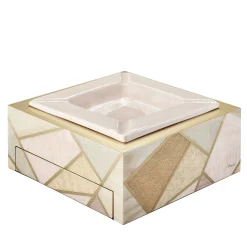 Tellux Riviera Pink wood Ashtray