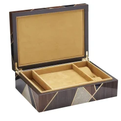 Tellux SC2 Vulcano Brown Jewelry Box