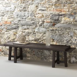 Temaki Pinewood Low Console