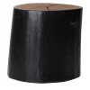 Tenebris Black Oak Stool