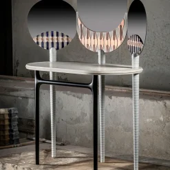 Teodora Vanity Dressing Table by Elena Salmistraro