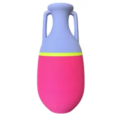 Teodosio XL Fucsia Yellow And Lilac Amphora