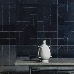 Teorema Set of 11 Blue Tiles by Margherita Rui