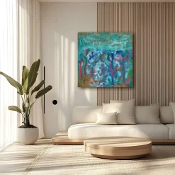 Terra Fredda e Il Mare Painting