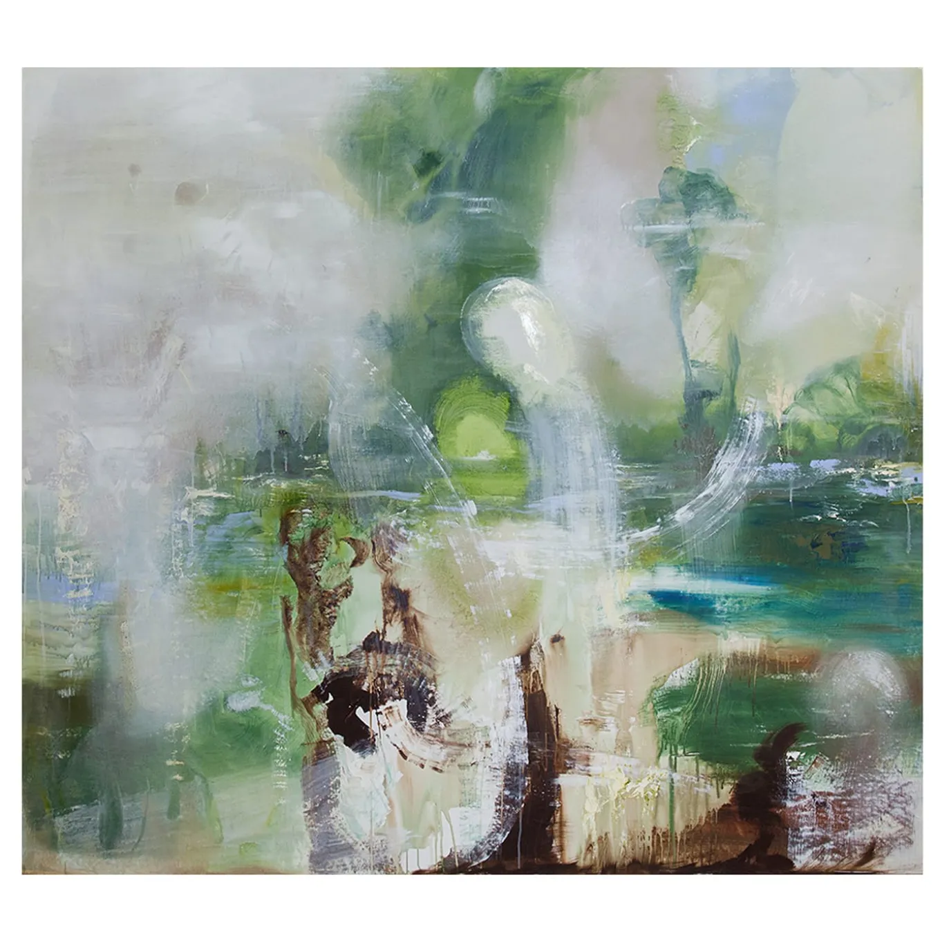 Terra Mossa Acrylic Painting on Canvas