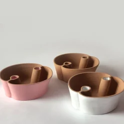 Terracotta Bitubo Vase