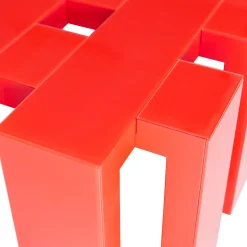 Terry Red Coffee Table by Giannella Ventura