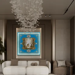 Terza Figura Baroque Gold Decorative Panel