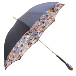 Testa Siciliana With Brass Handle Umbrella