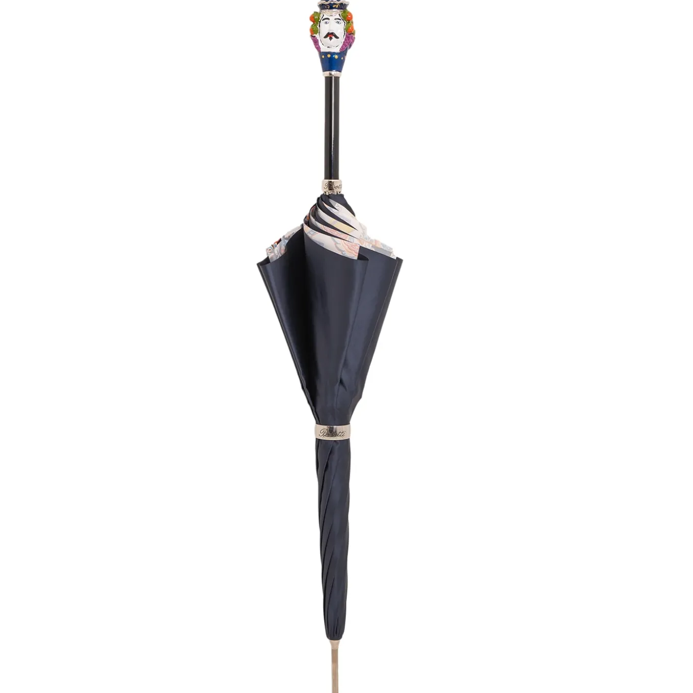 Testa Siciliana With Brass Handle Umbrella