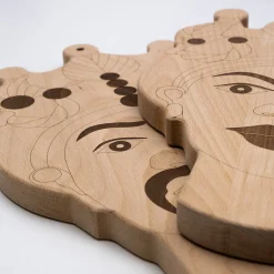 Teste di Moro Inlaid Set of 2 Cutting Boards by Gabriele E. M. D'Angelo