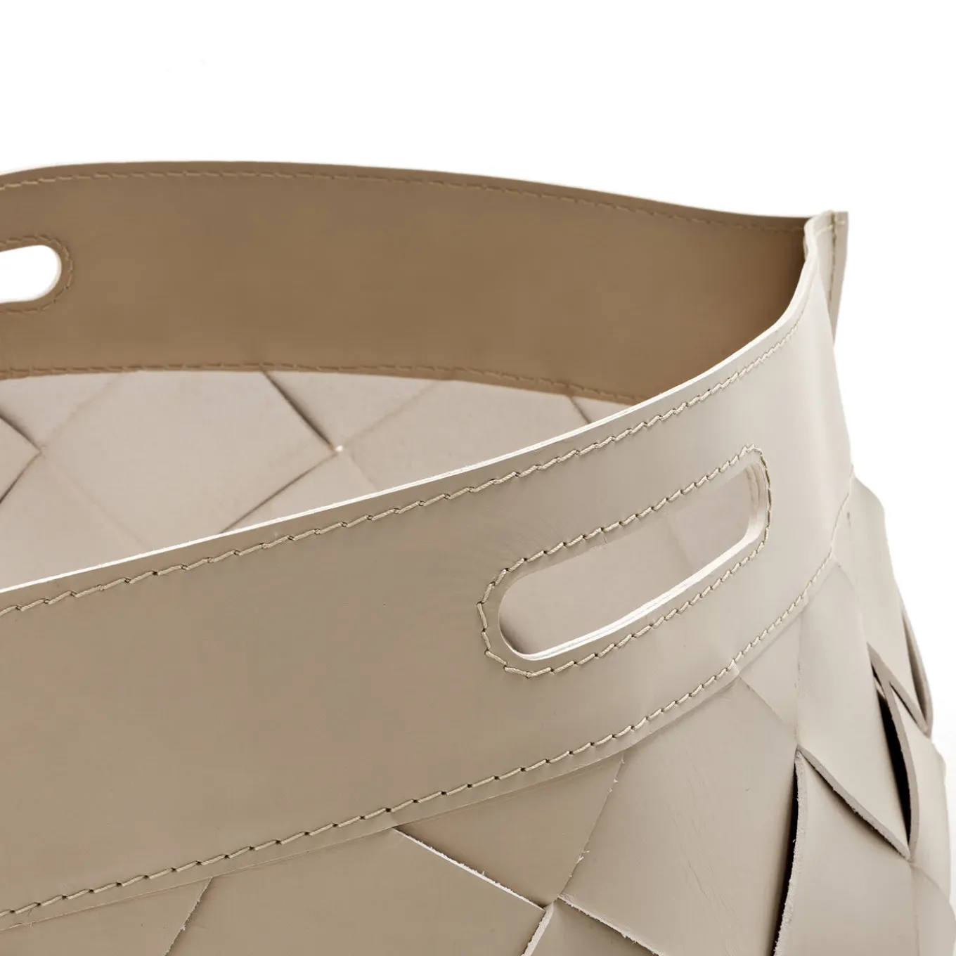 10th Basket Small Porcellana by Massimo Castagna