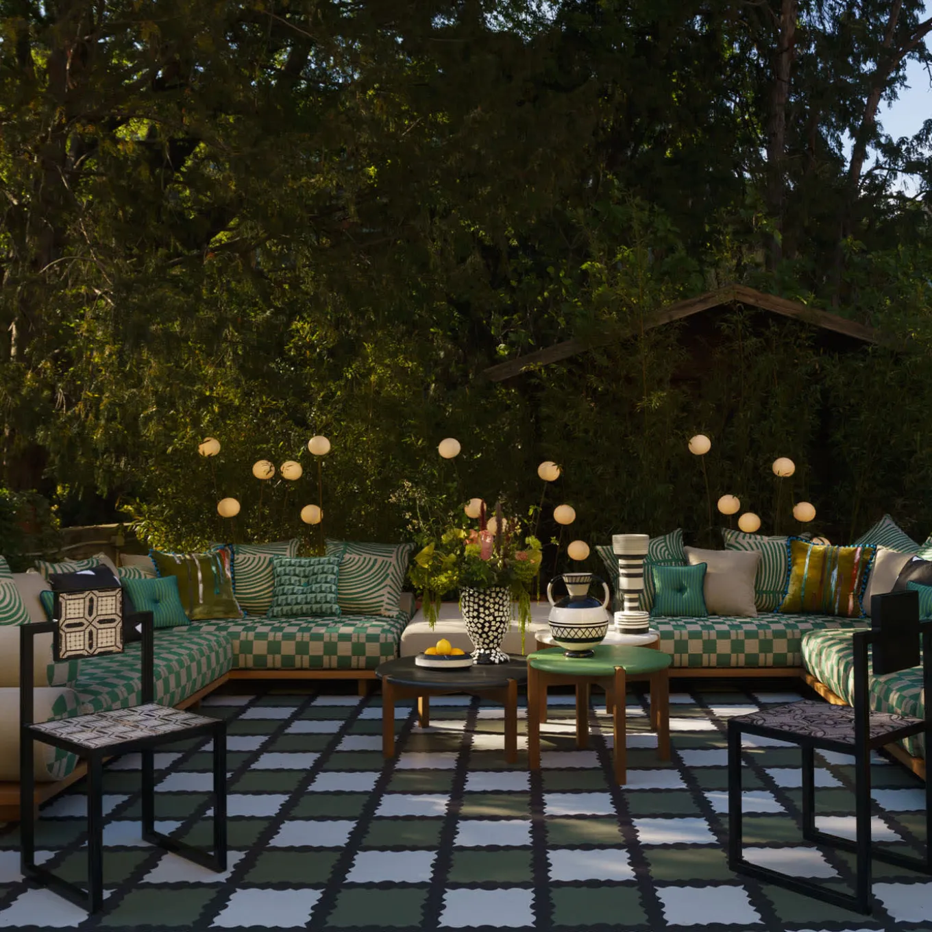 10TH Prato Fiorito 6-Light Floor Lamp by Massimo Castagna