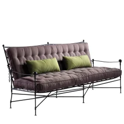 The Classic Brown Garden Sofa