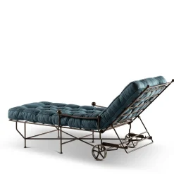The Classic Garden Blue Chaise Longue