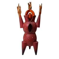 The Fire Polychrome Sculpture