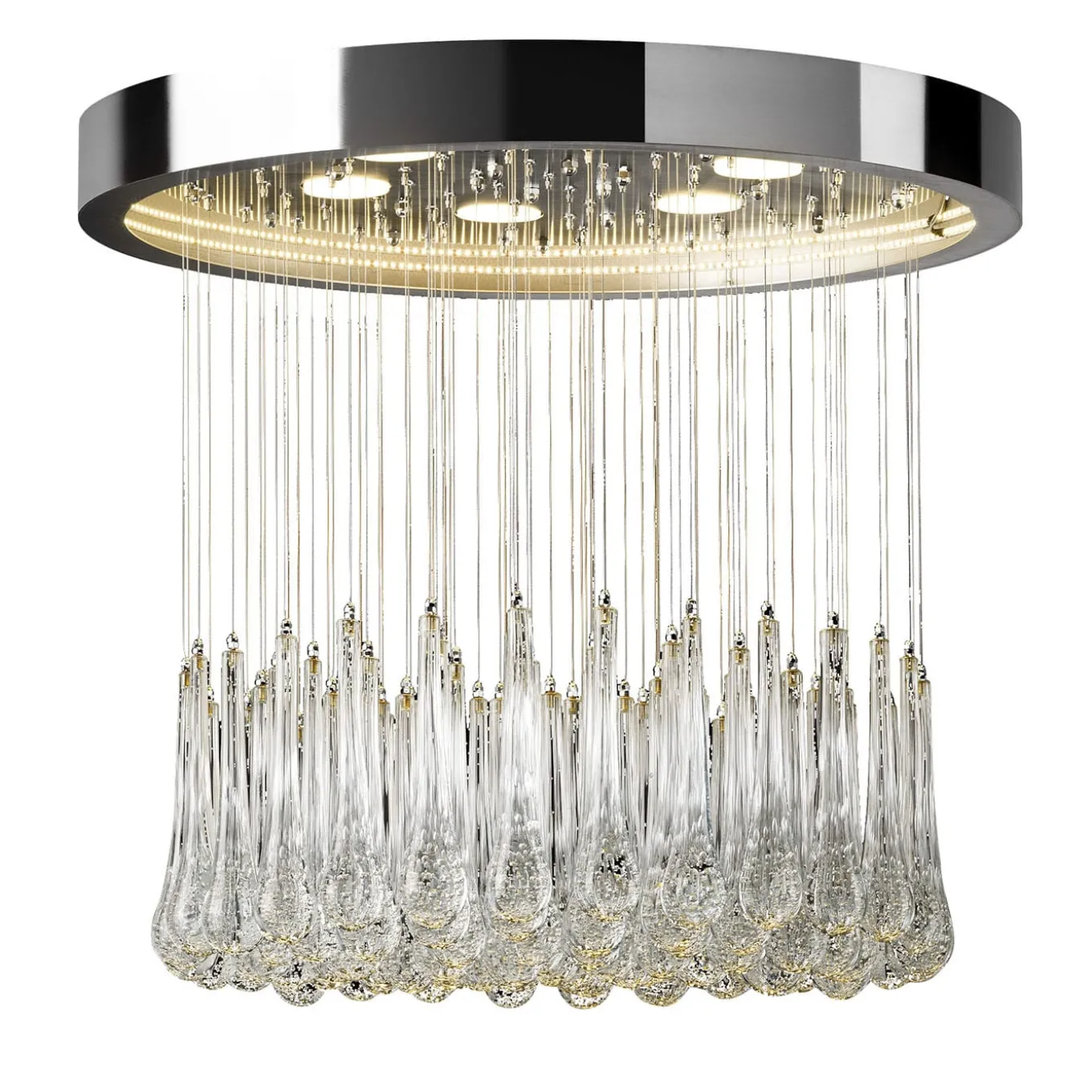 The Glass Rain Chandelier