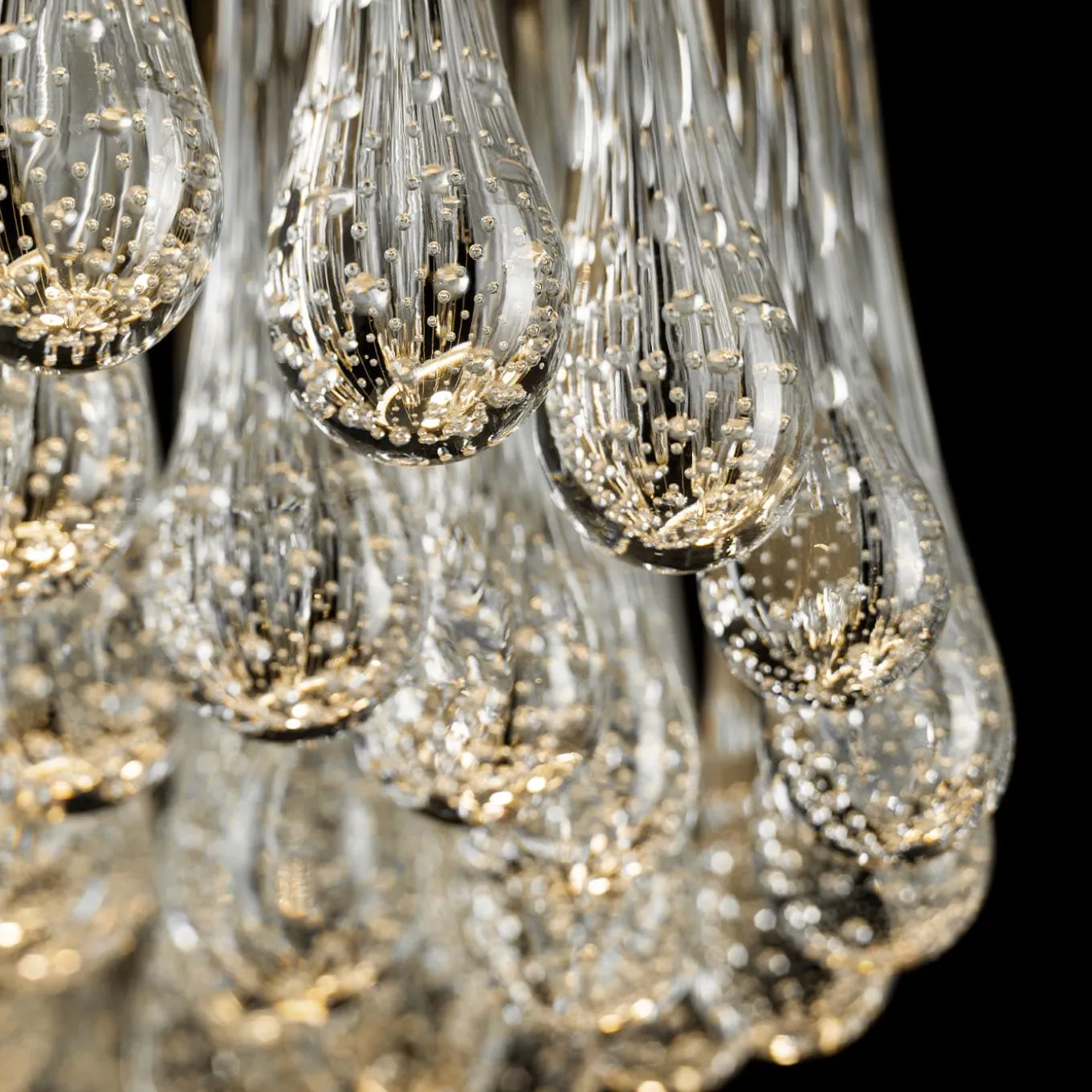 The Glass Rain Chandelier