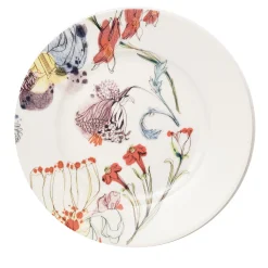 The Grandma's Garden Dessert Plate B