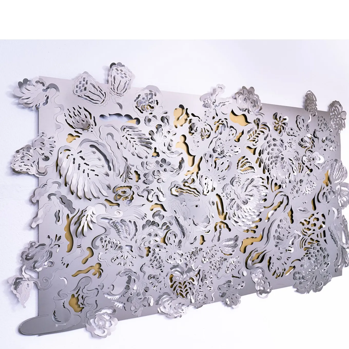 The Hunt Wall Sculpture by Matteo Cibic