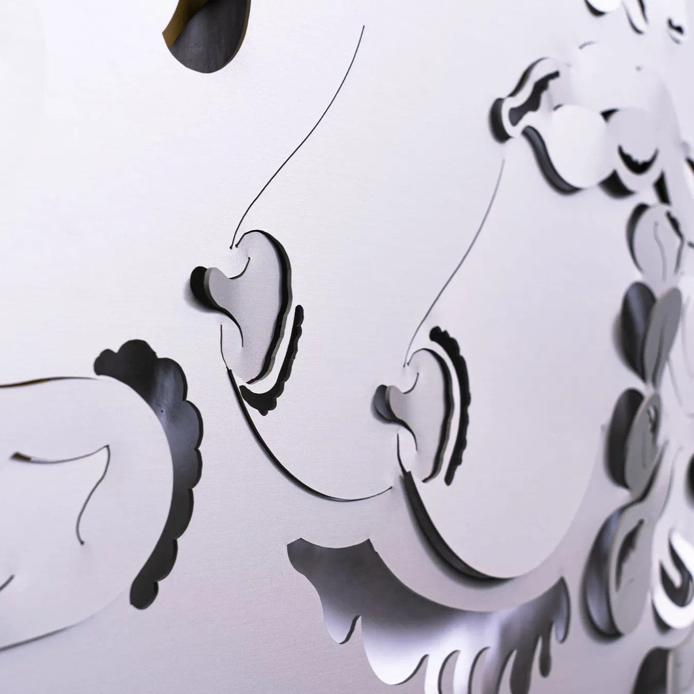 The Hunt Wall Sculpture by Matteo Cibic