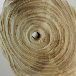 The Impossiballs Hollow Form Grooved Vase