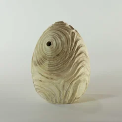 The Impossiballs Hollow Form Grooved Vase