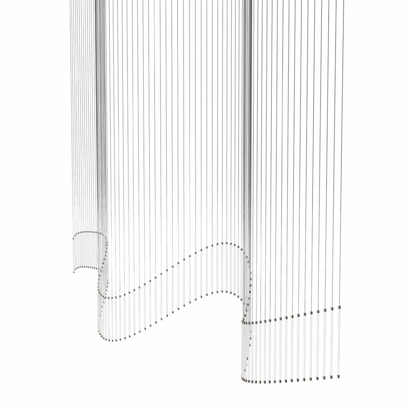 The Line 15 Glass Chandelier