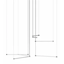 The Line 11 Glass Chandelier